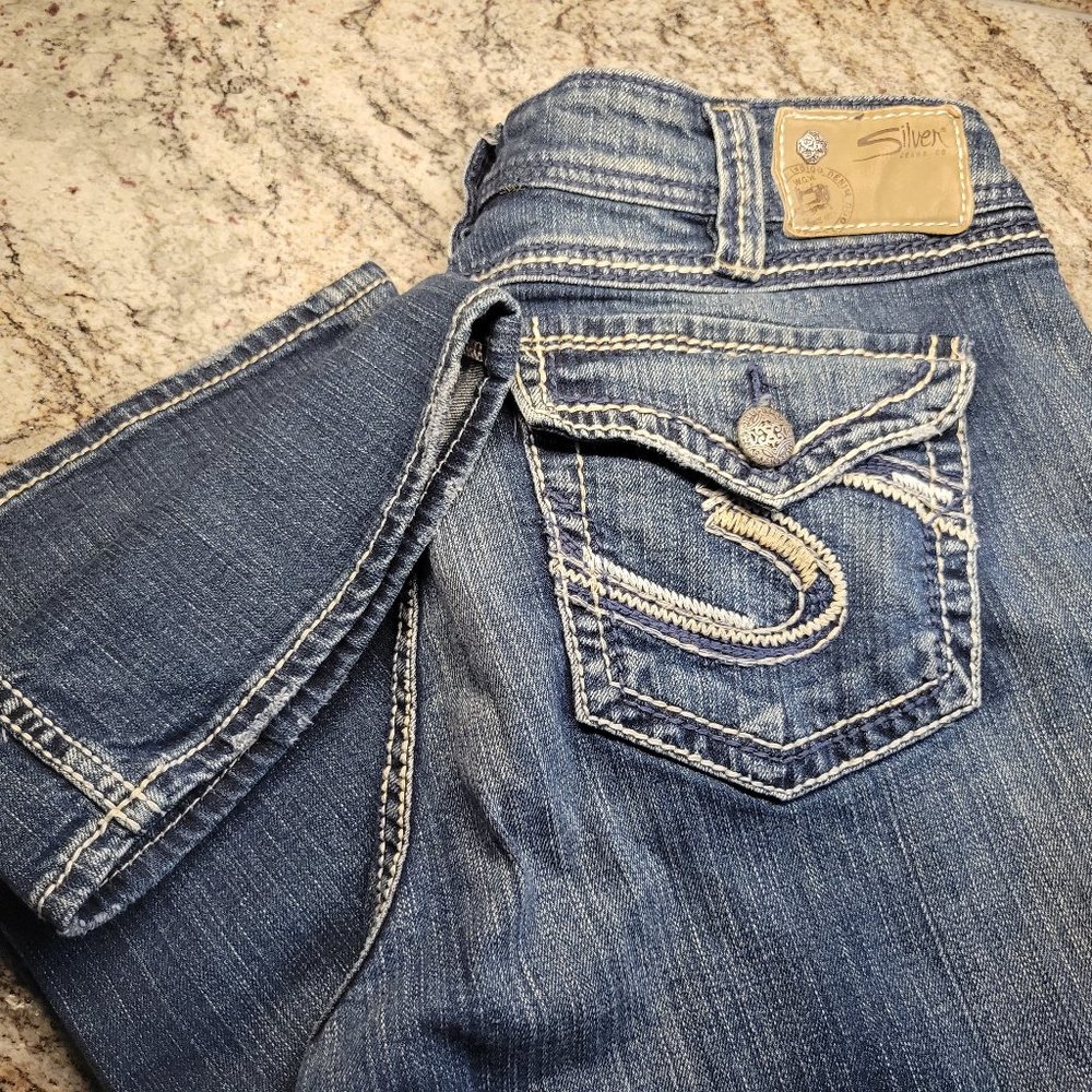 Silver Jeans Women's Suki Surplus Size 16 Length 30